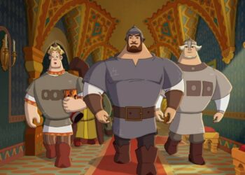 Три Богатыря и Пуп Земли — новый мультфильм о русских богатырях