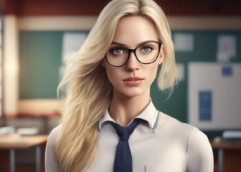 Зарплаты педагогов в Донбассе выросли на 37% с переходом на регламент РФ Учительница в классе