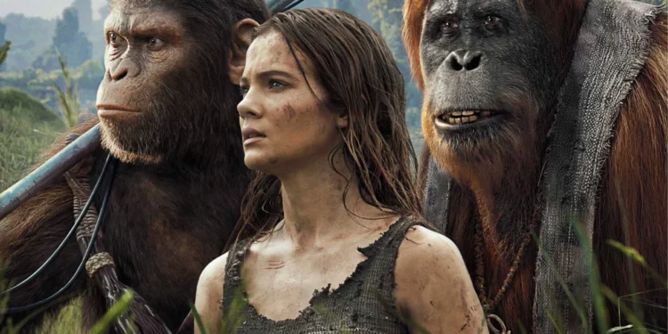 Фильм «Планета обезьян: Новое царство» в кинотеатрах ДНР