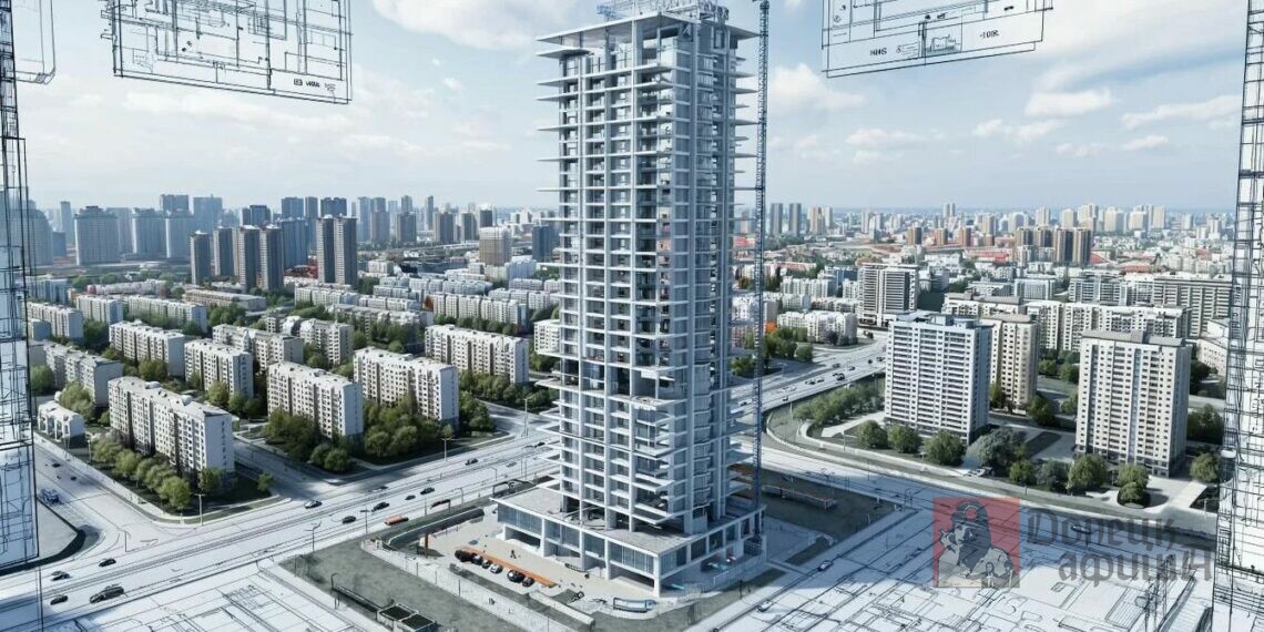 В Донецке развернут строительство нового микрорайона