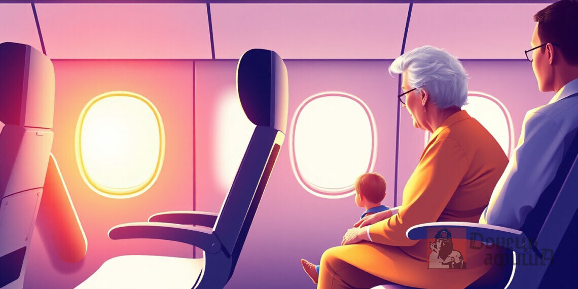 Родители с детьми и пожилые пассажиры смогут бронировать места в самолёте бесплатно